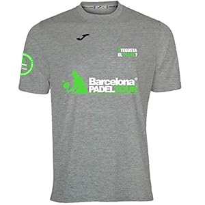 Barcelona Padel Tour – Korte Mouw Technisch T-Shirt – Heren – Speciale Opdruk Padel – Soft Touch & Sneldrogend…