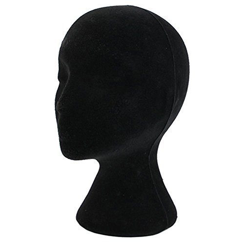 Cabeza de maniquí de poliestireno, para pelucas o gafas, cabeza de mujer