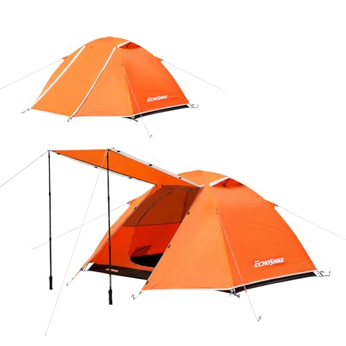 Carpa camping 2 personas ligera EchoSmile impermeable