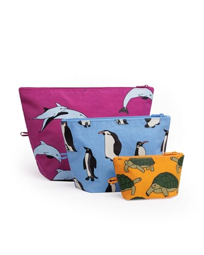 BAGGU Go Pouch Set - Vacation Animals