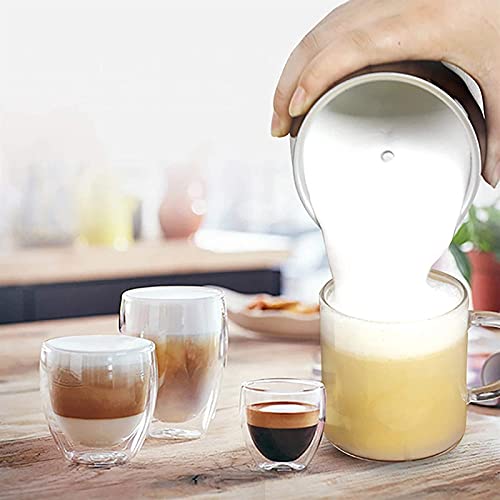 WGLL Máquina de Espuma eléctrica de Acero Inoxidable Máquina de Espuma de Acero Inoxidable Leche automática Máquina de… - Imagen 5