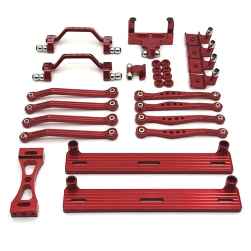RC�J�[�̃A�b�v�O���[�h�p�[�c For WPL For C64 C64-1 1/16 �����V���[�V�����N���b�h�v�����b�h�}�E���g�T�C�h�y�_���V���b�N�}�E���g�Z�b�g Rc �J�[�A�b�v�O���[�h�p�[�c�A�N�Z�T���[(Red)
