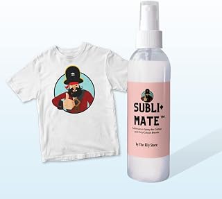 Subli+Mate Sublimation Spray for Cotton and Cotton/Polyester Blends.