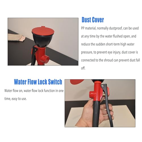Lave-yeux d'urgence pour le lavage des substances nocives du bâtiment