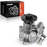 A-Premium Power Steering Pump Compatible with BMW 525i/525xi/530i/530xi 2006-2007, 528i/528i xDrive 2008-2010, L6 3.0L, Without Active Steering & Dynamic Drive, Replace # 32414038768, 32415777321