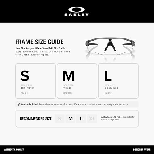 Image of Oakley Radar EV S Path OO9510 Shield Sunglasses for Men for Women