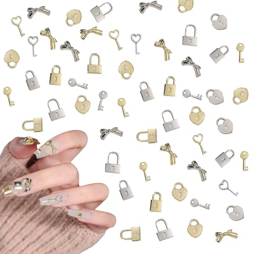 Amazon.co.jp: ネイルパーツ リボン 60個セット 3D 立体 大きめ