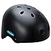 Ideale Helm für BMX Freestyle, Inliner, Skateboard, schwarz, 54-56 cm, 67099