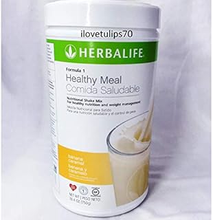 Herbalife Formula 1 Healthy Meal Nutritional Shake Mix: Banana Caramel 750 g