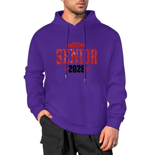 Senior Class of 2026 Sweatshirt Senior 2026 Hoodie Back to School Long Sleeve Shirt Men Women