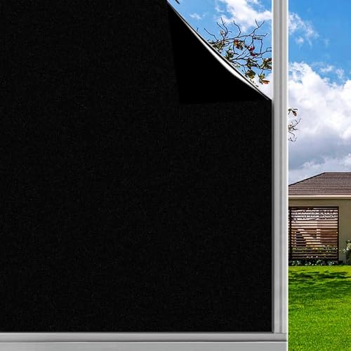 Finnez Blackout Window Privacy Film (UV Blocking)