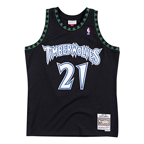 Maillot Kevin Garnett Timberwolves 21 Résistant Confortable pour Pratique Basket et Mode