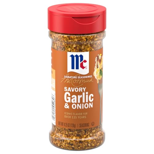 20% coupon - McCormick Garlic Onion Black Pepper Sea Salt All Purpose Seasoning, 4.25 oz