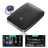 【公式】CB4B AIボックス | 純正有線CarPlay&Android Auto をワイヤレス化 | AI Box ワイヤレス CarPlay & Android Auto 対応 | カーナビで動画視聴 (YouTube/Netflix等) | ChatGPT搭載 | デュアルWiFi & Bluetooth | 128GB TFカード対応 | OTA更新