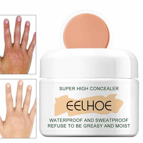 Generic Fondotinta Coprente Professionale Tatuaggi, Crema Coprente Capillari Gambe Impermeabile Correttore Completo Per Il Corpo Duraturo Fondotinta Per Macchie Segni Dell'ac-ne