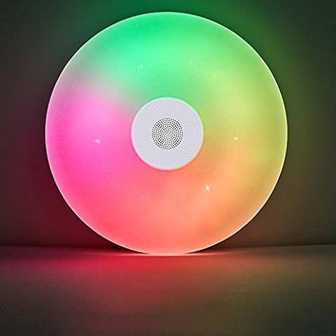 Luz de techo LED de 56W con altavoz Bluetooth y control remoto Cover