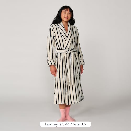 Image of Brooklinen Luxury Cotton Bath Robe, OEKO-TEX Certified, Plush & Machine Washable - Premium Turkish Plush Robes