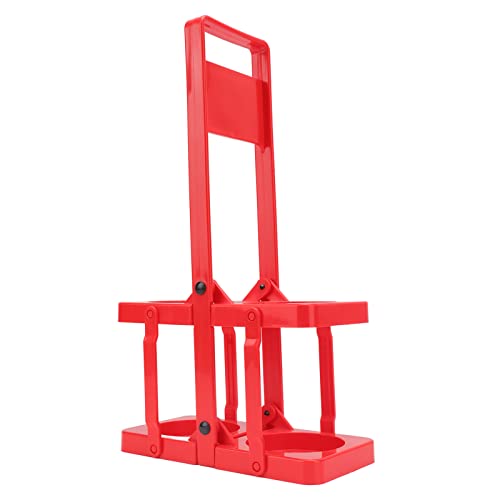 Drink Holder, Drink Caddy Portable Drink Carrier 2 Pack Beer Caddy Holder, Portable Beer Beverage Display Basket, Beer Bottle Carrier Drink Carrier with Thickened Handle for Cars, (Red)