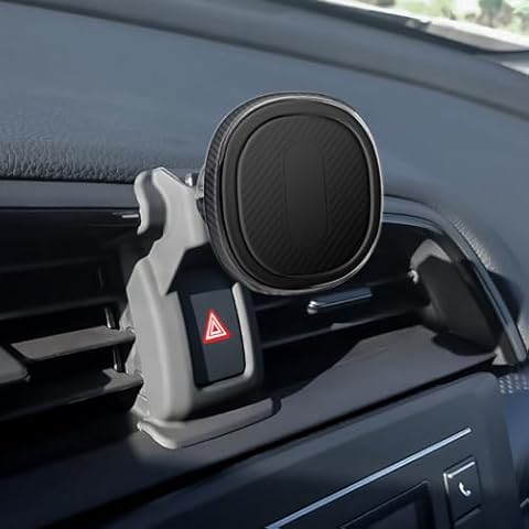 Mengfly Car Phone Holder, Air Vent Phone Stand Mount, for Honda Civic 2021 2020 2019 2018 2017 2016, Auto Dashboard Magnetic Navigation Bracket, for iPhone, Samsung and All Smartphone Cover