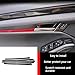 KELEIMAI Car Accessories Fit for 2019 2020 2021 2022 2023 2024 2025 Mazda 3 Axela Inner Side Door Panel Strip Cover Trim (Carbon Fiber Style) ABS 4 PCS
