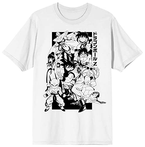 Amazon.com: Bioworld DBZ Color Me Men's White Crew Neck Tee - 5XL