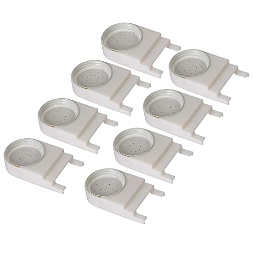 AukBeeFun Bee Feeders 8 Pack Mason Jar