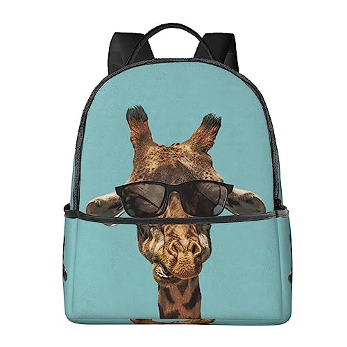 Sac de travail girafe avec compartiment ordinateur pour transport sécurisé