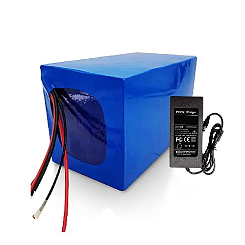FREEDOH Ebike Batterie 72 V 20AH/ 30AH/ 40AH Wasserdichter PVC-Lithium Akku Wiederaufladbare Ersatzbatterie Für 1800W 2000W 2300W-Fahrradmotor Mit Ladegerät und BMS,72v 40ah Cover