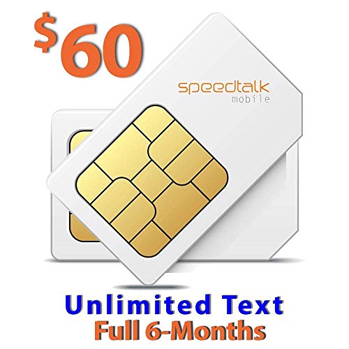 SpeedTalk Mobile $60 Prepaid SIM Card for GSM GPS Tracker Pet Elderly Senior