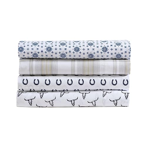Wrangler USHSA01262231 Full Sheet Set, Silky & Lightweight Bedding Set, Casual Home Décor thumb #4