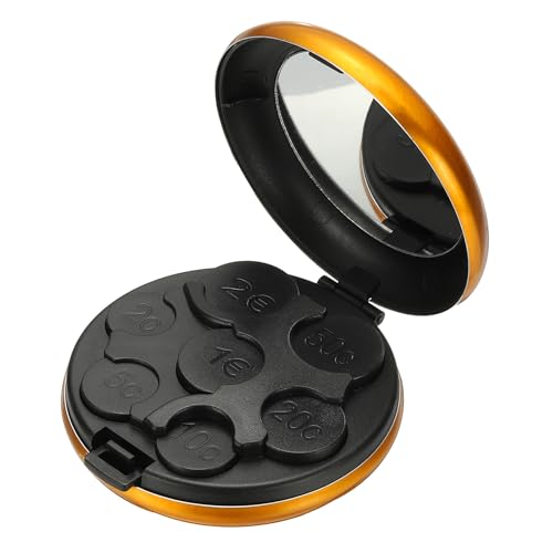 Dispenser portátil para monedas PATIKIL aluminio compacto miniatura 1