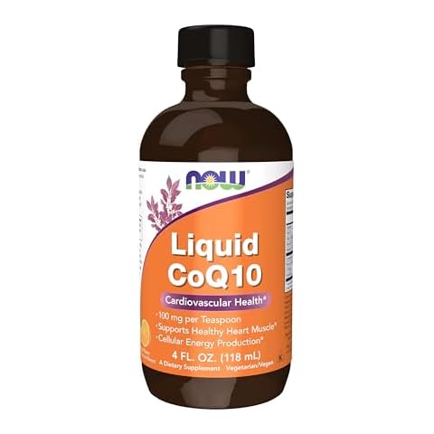 NOW CoQ10 Liquid with Co-enzyme B Vitamins thumbnail