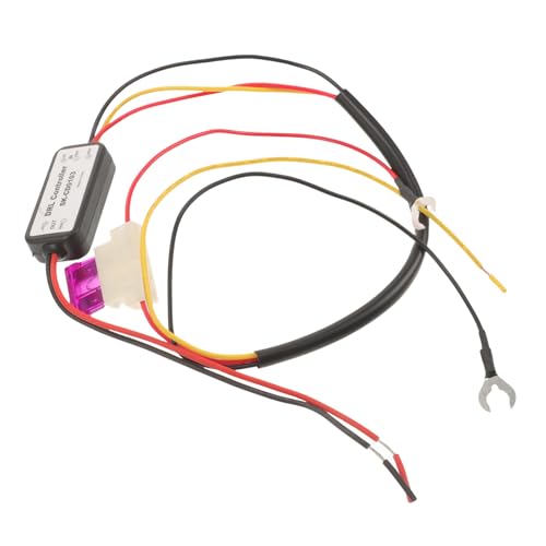 Controlador DRL de plástico y metal VALICLUD para luces de circulación diurna LED de coche