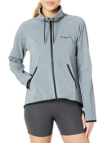 Columbia Women's Sweet As Softshell Jacket, Large, Black Heather