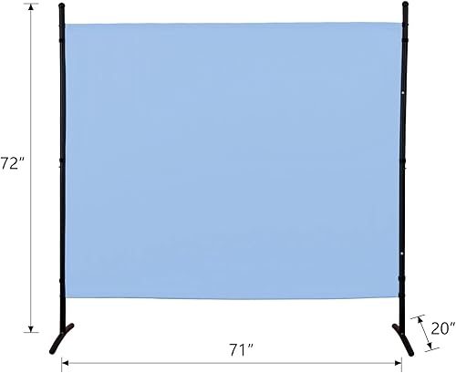 Miniatura 4 de Pantallas de privacidad plegables de 4 paneles, pantalla de privacidad plegable para oficina, separadores de habitaciones, panel de tela de