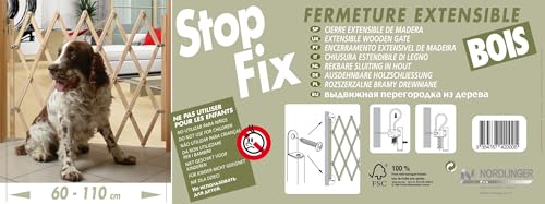 Nordlinger Pro 742000 Ausdehnbare Schließung für Heimtiere Stop‘Fix, aus Holz, ausziehbar
