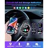 Smartwatch for Men Android Fitness Tracker: 1.53 Military Smart Watch with Flashlight Compass Make Answer Bluetooth Call Android iPhone Compatible 3ATM Waterproof Sport Watch Sleep Heart Rate Monitor