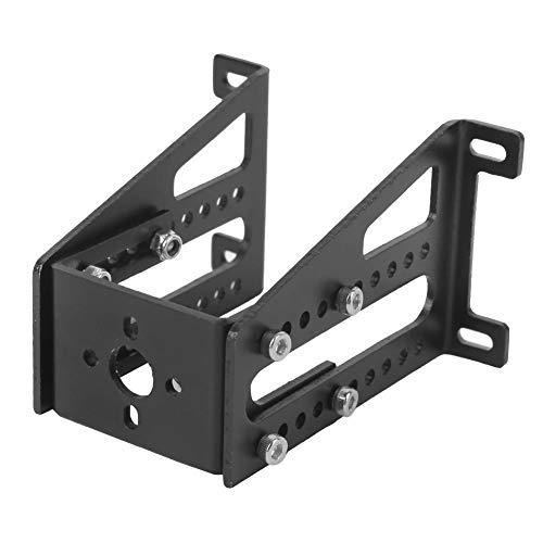 Junlucki Aluminium Motor Mounting Stand, Adjustable Universal Motor Bracket, Airplane Model Part for Airplane Model Model Motor Motor Holder Supply(Small)