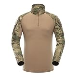 【Performance extérieure confortable】Malgré sa construction robuste, le t-shirt offre une excellente respirabilité et une liberté de mouvement pour une utilisation prolongée en plein air. La composition du tissu équilibre durabilité et confort, ce qui le rend adapté pour un port tout au long de la journée dans diverses conditions météorologiques.