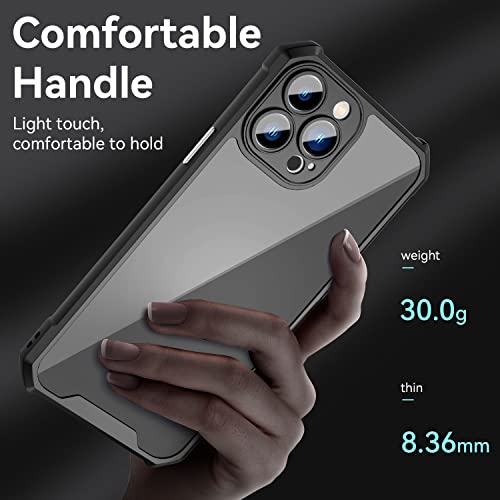 Capa para iPhone 14 Pro Max, reforço de quatro cantos, à prova de choque, fina, ultrafina, luxo para