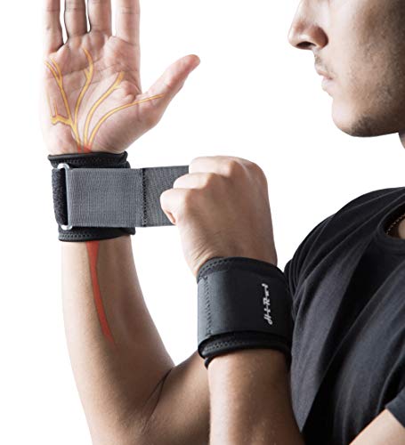 HiRui Wrist Compression Strap Wrist Brace Wrist Band Wrist Support for Fitness, Weight