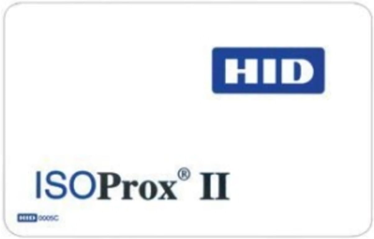 HID 1386LGGMV 1386 ISOProx II Cards (10 Pack)