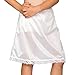 I.C. Collections Big Girls White Nylon Half Slip, 8 - 14