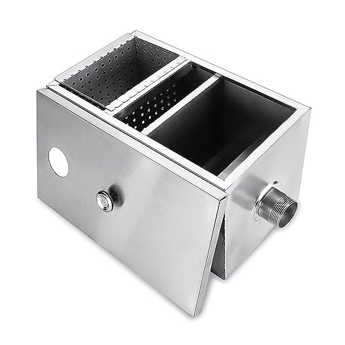 Interceptor de trampa de grasa de acero inoxidable industrial duradero 5