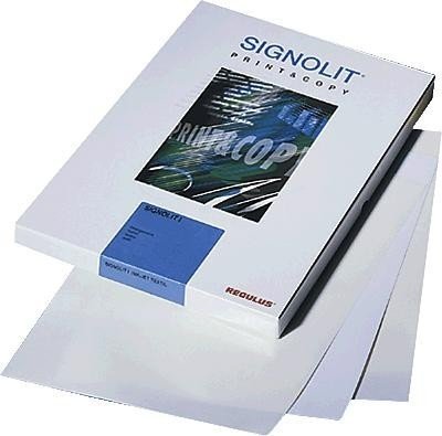 Preisvergleich Produktbild REGULUS Signolit Selbstklebefolien / SC46A4 A4 weiß 70µm Inh.100