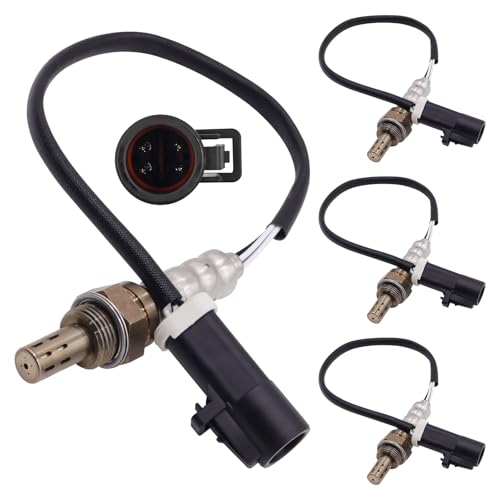 Sensor de Oxígeno Juego 4 Piezas Compatible Ford 1990-2014 miniatura 1