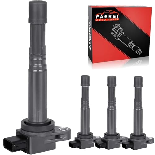 Faersi F-10028 Set Of 4 Ignition Coils Pack Replacement cover