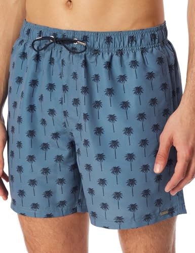 Preisvergleich Produktbild Schiesser Herren Shorts-Ocean Swim Badehose, atlantikblau_182702, 56
