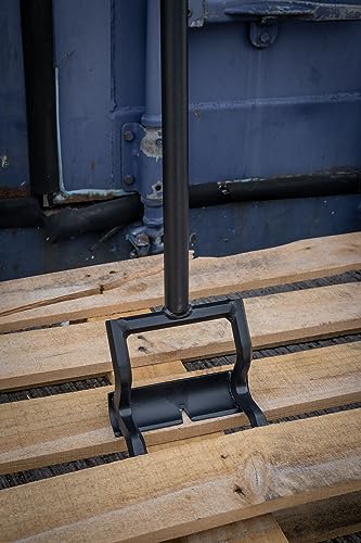 Roughneck Palletlift 43 inch (lengte 1100 mm, breekijzer voor sloopwerkzaamheden + pallets, grote bekkenafstand speciaal voor pallets, spijkers, gepoedercoat) 484140 - Afbeelding 4