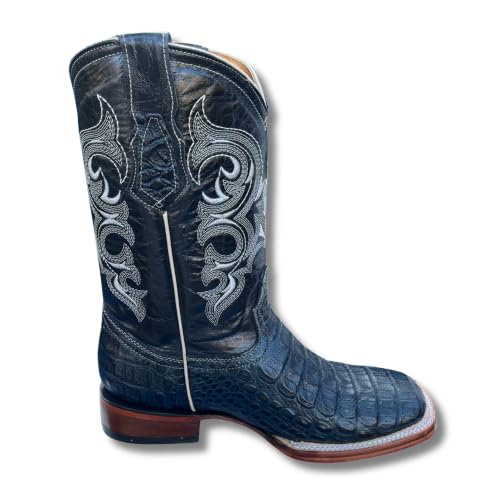 Image of Men's Alex Western Cowboy Boots Square Toe Pull On